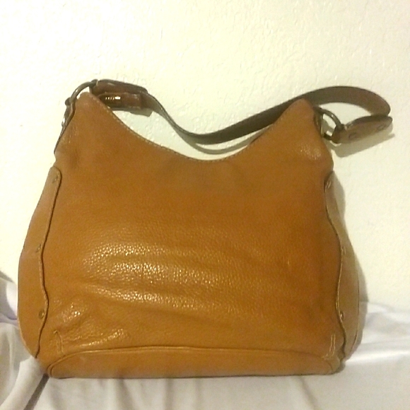 Michael Kors limited edition leather hobo shoulder bag tan / brown - Picture 3 of 9